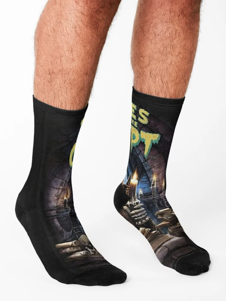 Tales From The Crypt Skull Socks tennis christmas gifts hockey Socks For Women Men's