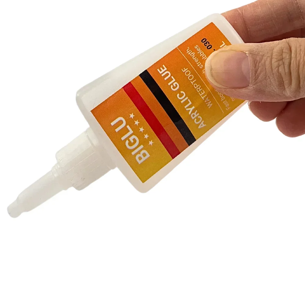 Transparent Liquid Instant Glue for Acrylic Organic Glass PMMA Board PC 30 Seconds Quick Bonding Waterproof Adhesive