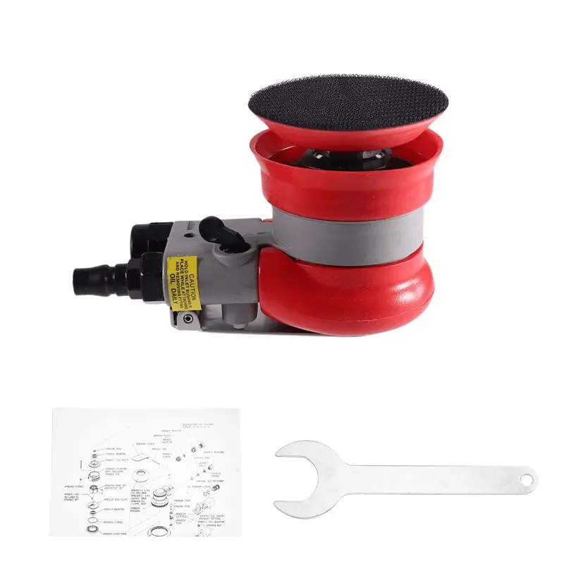 EYFL-For Car Forging Sandpaper Machine Pneumatic 3-Inch 75Mm Sander For Grinding Wood Polishing Dry Grinder
