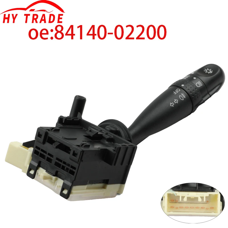 

84140-02200 8414002200 88969650 Headlight Fog Light Turn Signal Switch For Toyota Corolla 2002 2003 2004 2005 2006 2007 2008