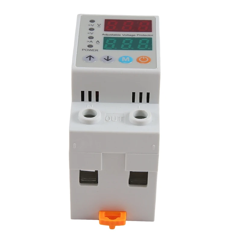 DIN-63AVAP 과전압 저전압 보호대, 자체 복귀 전압 과부하 전류 제한, 자동 리셋 리클로저, 내구성