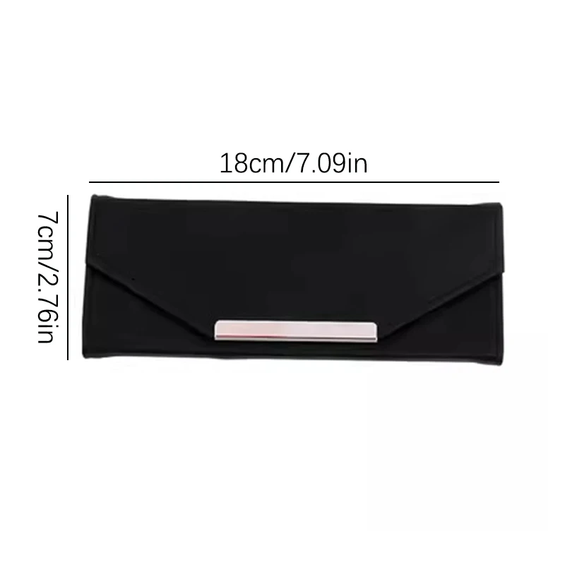 Sac de rangement pour extension de cils, pince à épiler, couverture en cuir, porte-clip pour les yeux, étui de collection, fournitures de levage de cils, outil de maquillage, 1PC