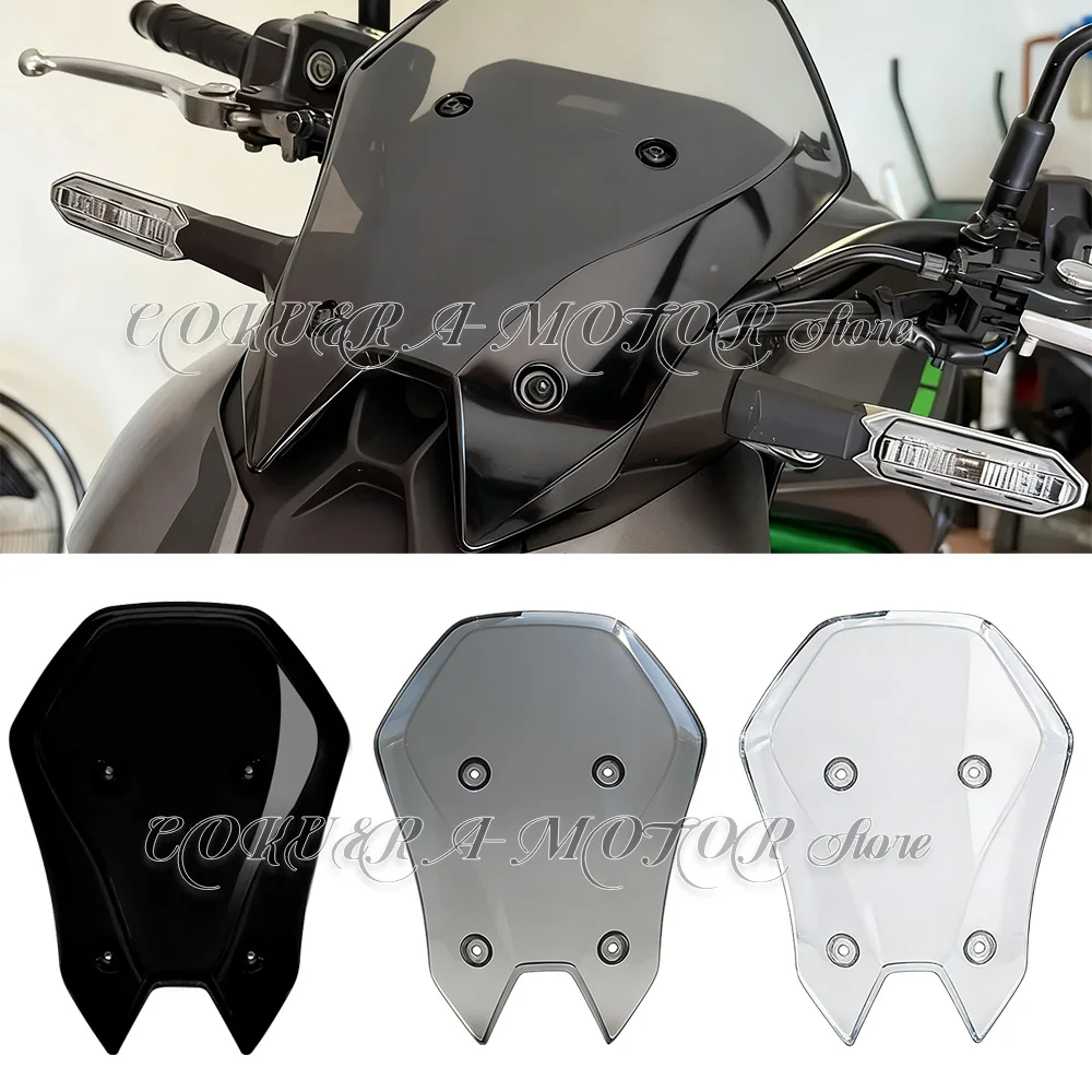 

Лобовое стекло мотоцикла Z900 Z 900 SE 2025, пластиковая утолщенная панель лобового стекла с защитой от царапин