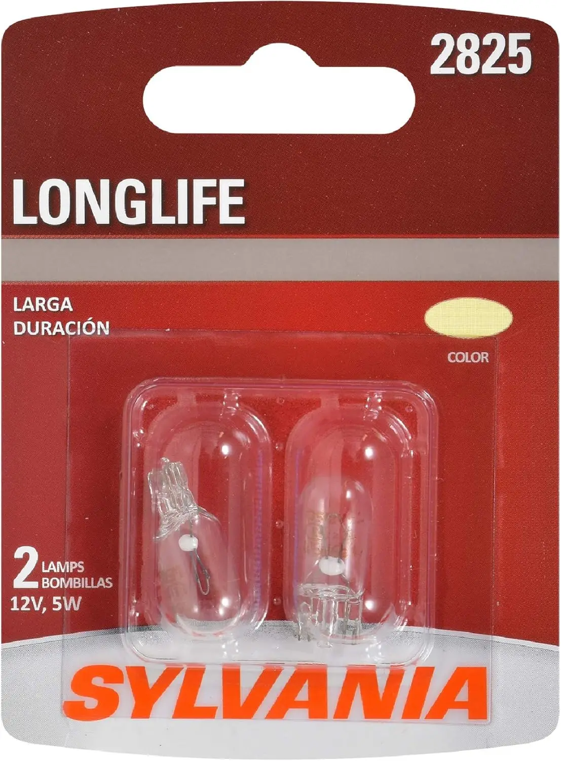 

Миниатюрная лампа с длительным сроком службы 2825, (2 контакта)