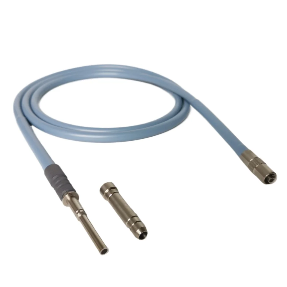 Medical Surgical Φ4X1800mm 2000m 2500mm 3000mm Endoscope Microscope Cold Light Source Optical Fiber Cable Autoclavable
