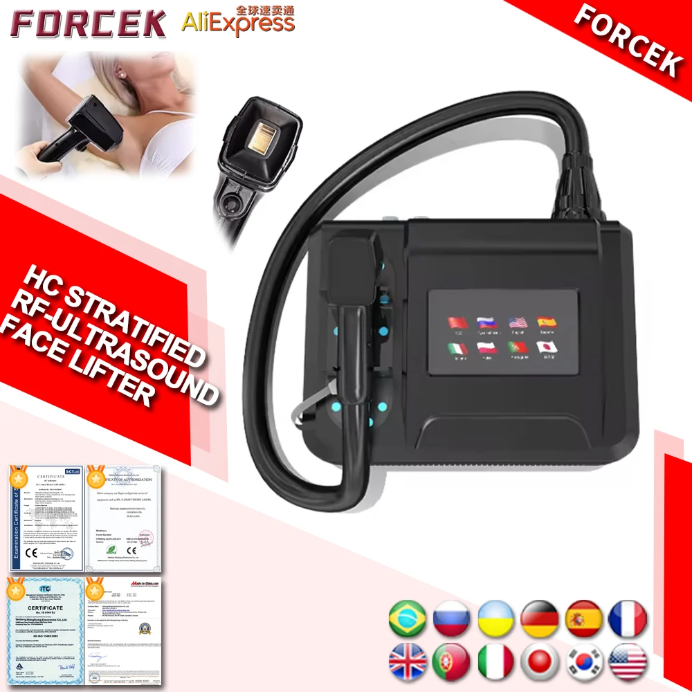 

Портативный лазерный диодный аппарат для удаления волос 808 нм с 8 опциональными языками, для домашнего и клинического использования