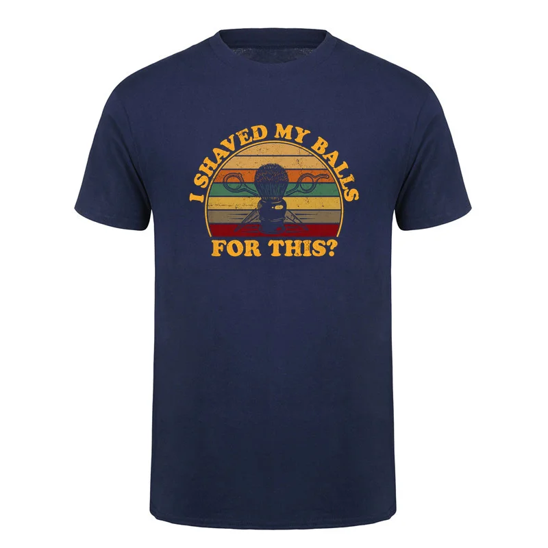 I Shaved My Balls For This Funny Retro Adult Humor T Shirt Sarcastic T-Shirts Party Wear DA-703