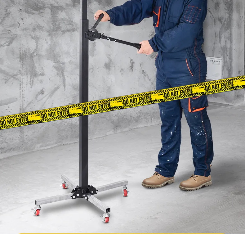 Electric hammer bracket lifting type telescopic thickened fixed shelf punching ceiling ceiling support rod universal