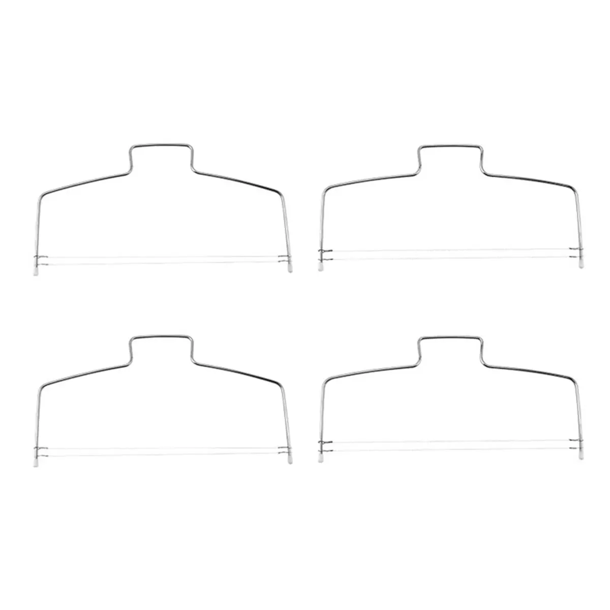 A1396K Double Line Adjustable Metal Cake Cutter Stainless Steel Cake Pastry Slicer Tools Decorating Mold Bakeware Baking Tool SU