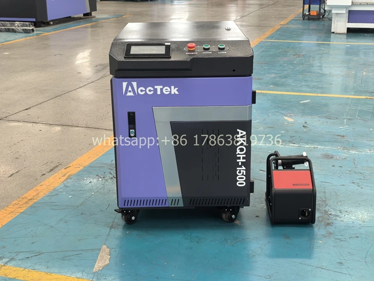 3000W Handheld Fiber Laser Welding Machine And Laser Cleaning And Cutting Machine 4 In 1 Function