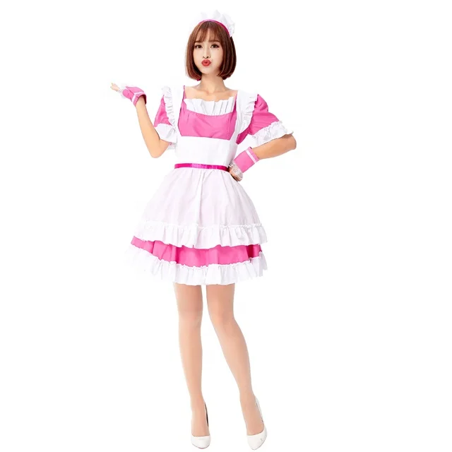 

High Quality French Maid Costume Sexy Role Playing Apparel Cosplay Sexy Maid Costumes