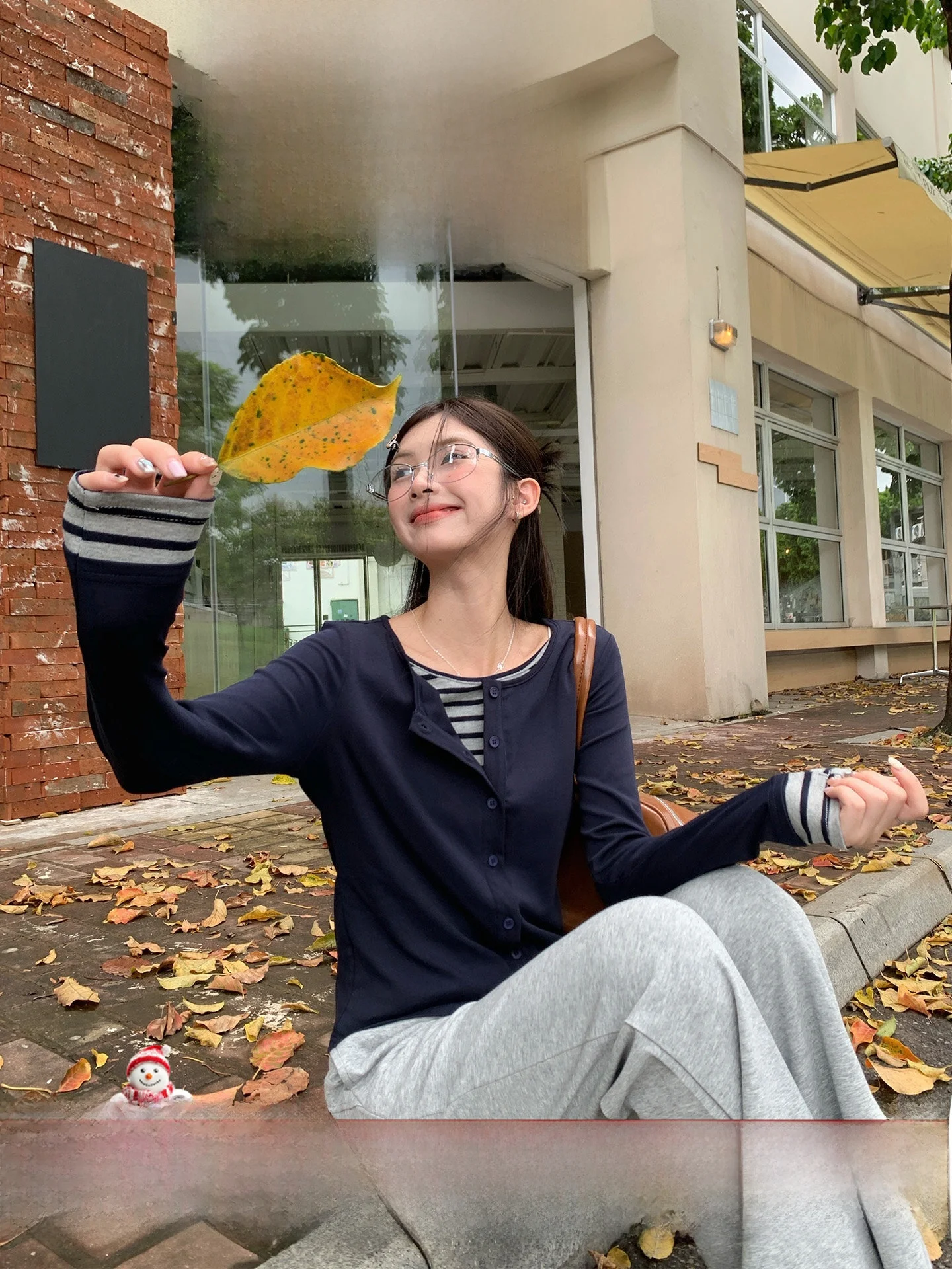 

Женская удлиненная футболка Su S с полосатым пэчворком, повседневная, для ношения под одеждой, из смесового хлопка, эластичная ткань, осенний дизайн