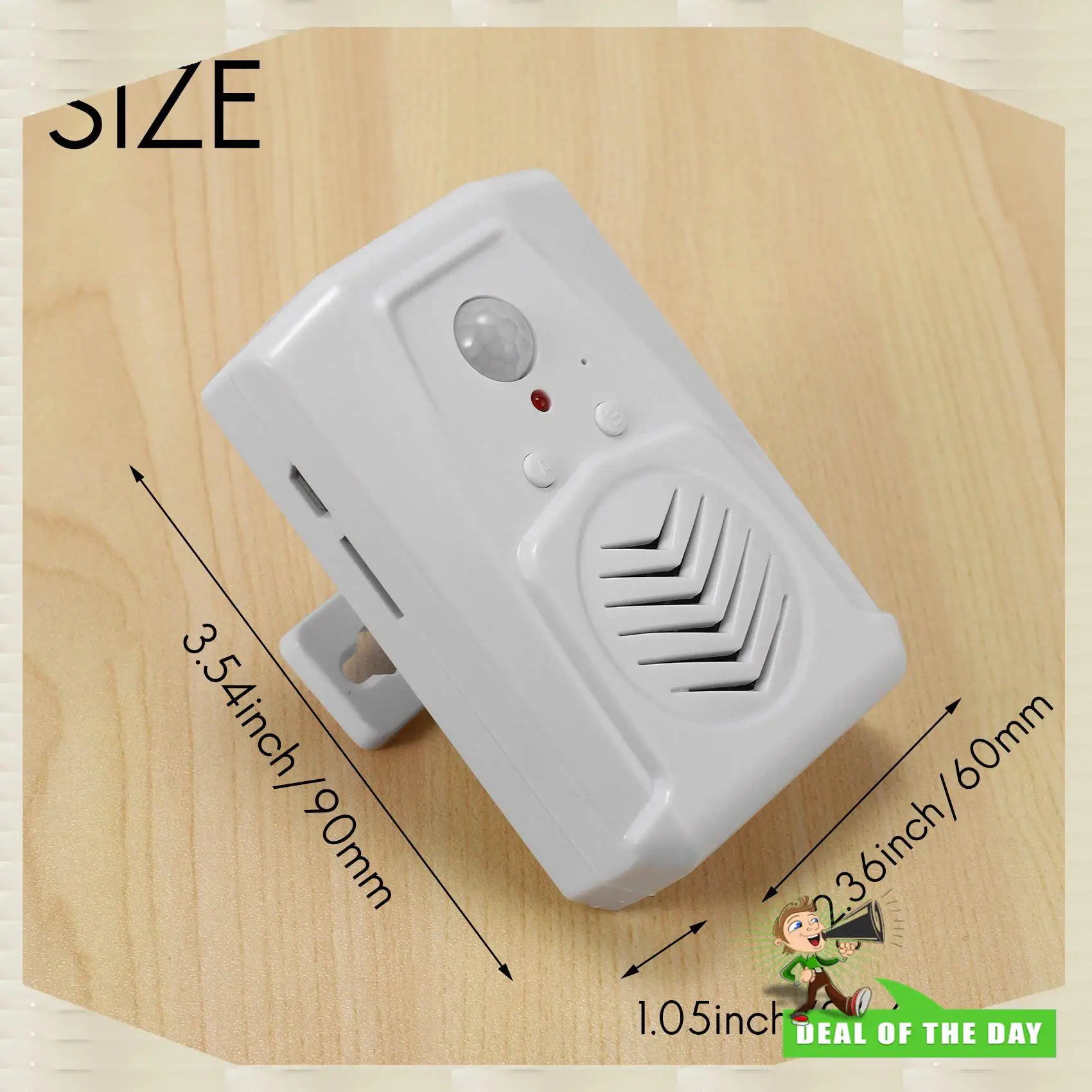 

24-Hour Delivery Sensor Motion Door Bell Switch MP3 Infrared Doorbell Wireless PIR Motion Sensor Voice Prompter Welcome Door Bel