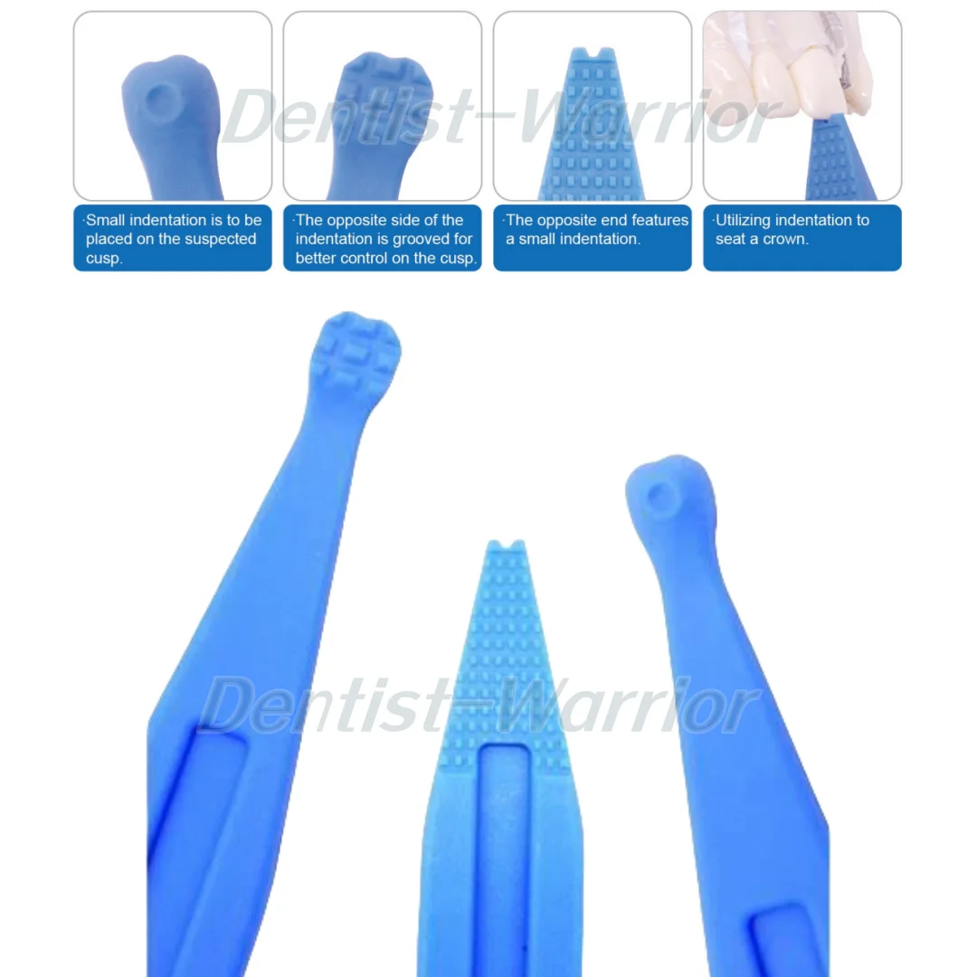 

Dental Instruments Explorer Probe Cracked Teeth Locator Tooth Cavities Fracture Detector Crown Bridge Seater