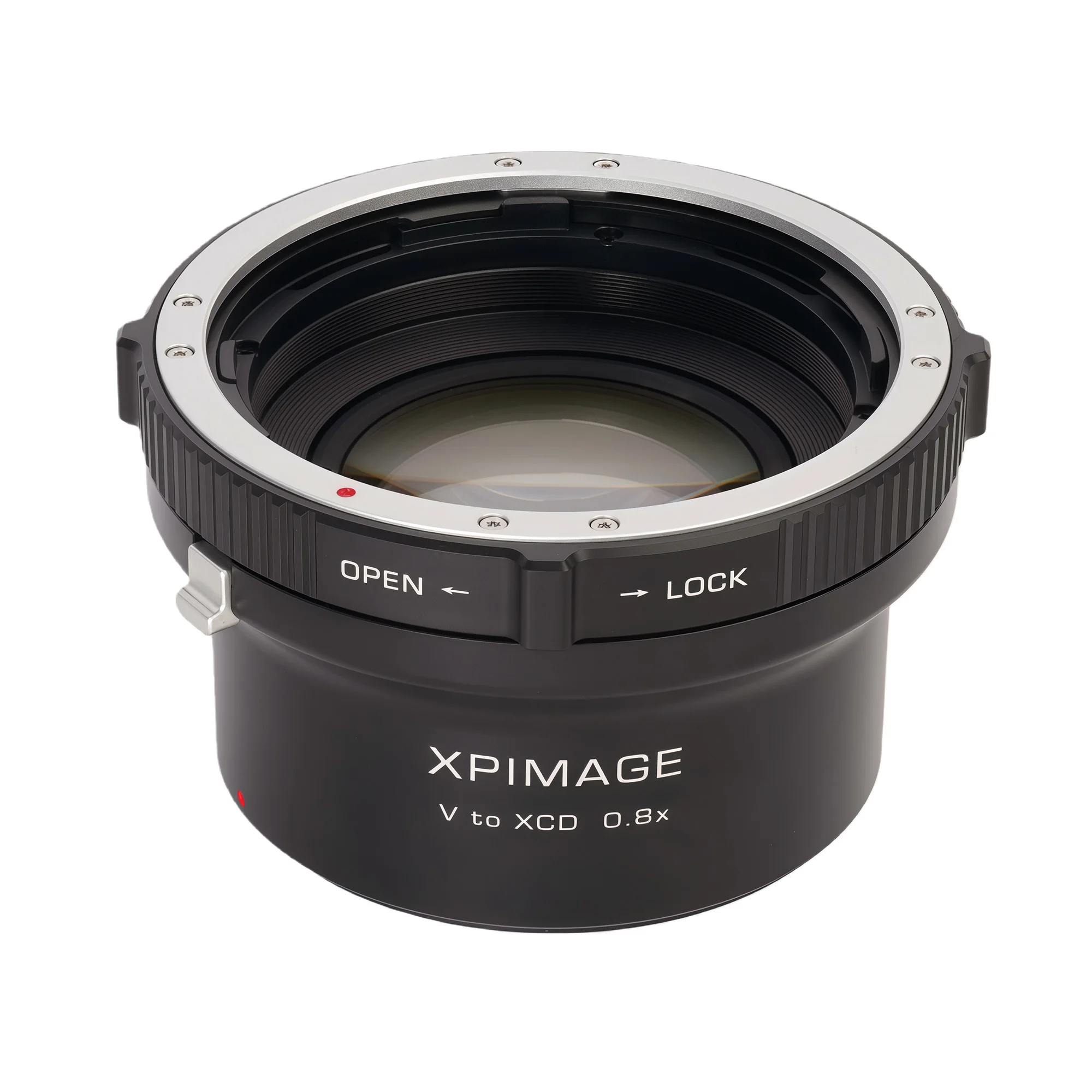 XPIMAGE Speed Booster 0.8X Optical Focal Reducer Adapter for Hasselblad V Lens to XCD Camera X1D X2D 907X