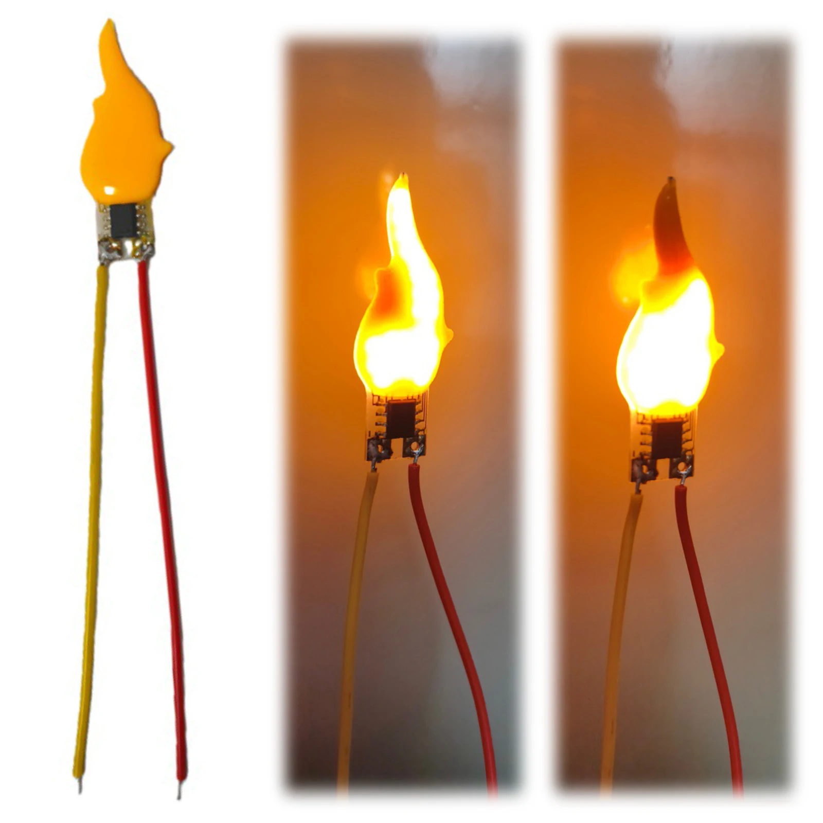 3/5/10PCS 3V Led Fl…