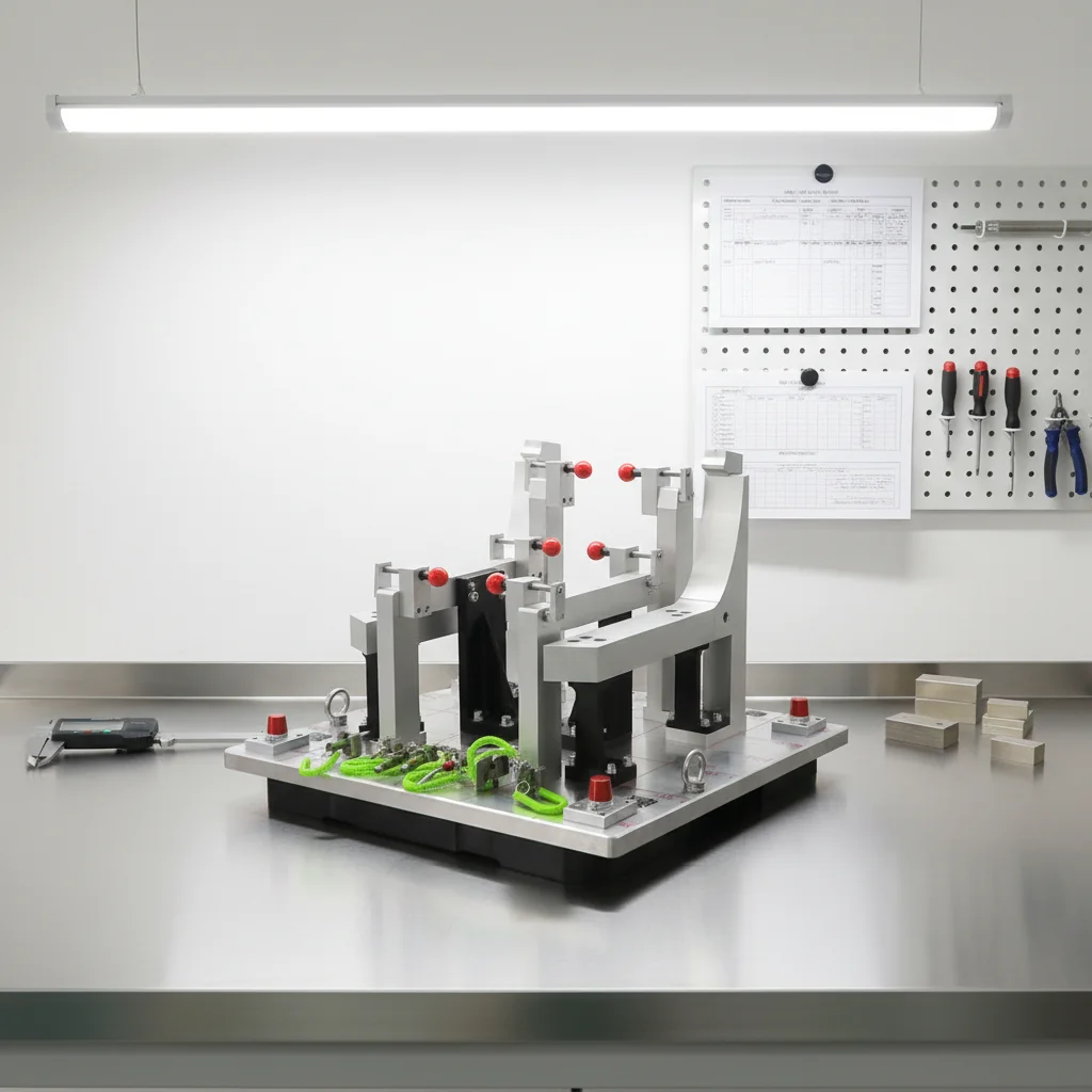 

OEM Wire EDM CNC Machining Measuring Inspection Gauge Fixtures Jig for Automobile Parts Stainless Steel Aluminium Material