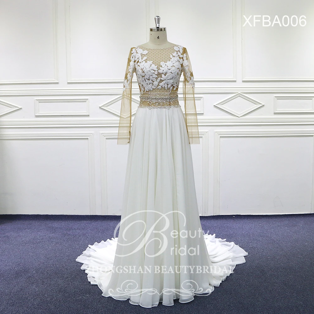 A-LINE  Wedding Dresses Real Photo 3D Floral Handmade Tulle Cap Sleeves High-end Bridal Gowns Vestido de Noiva XF16032