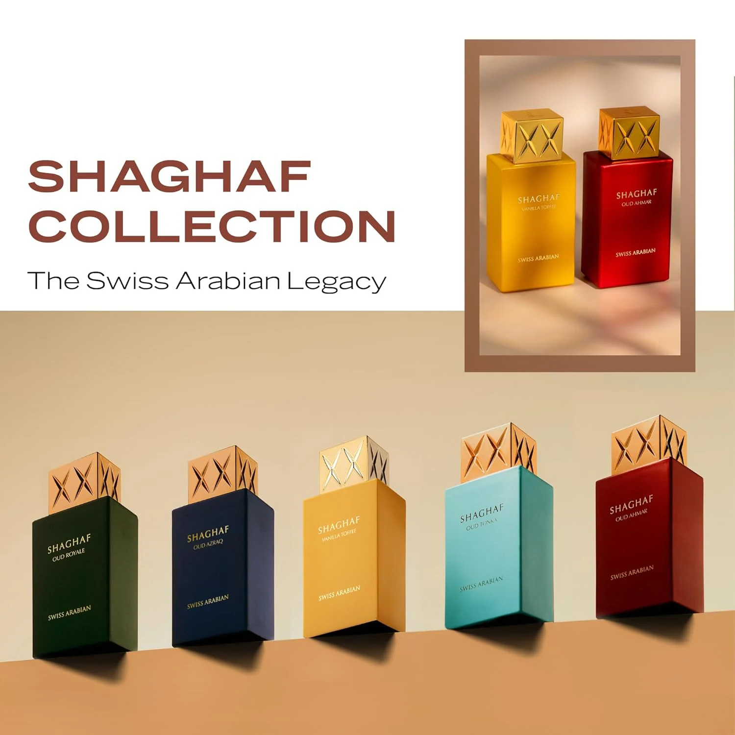 السويسري العربي Shaghaf Oud Ahmar، منتجات فاخرة من دبي، عطر بخاخ EDP شخصي يدوم طويلاً، 2.5 أونصة