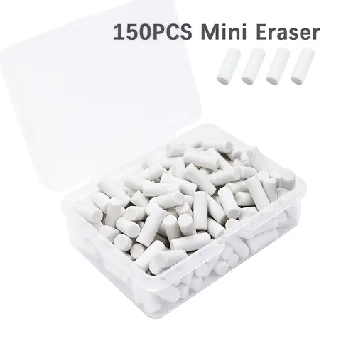 1Box Large Capacity Mini Eraser, For Art Students Returning To School To Sketch And Erase Writing Errors In Stationery Supplies