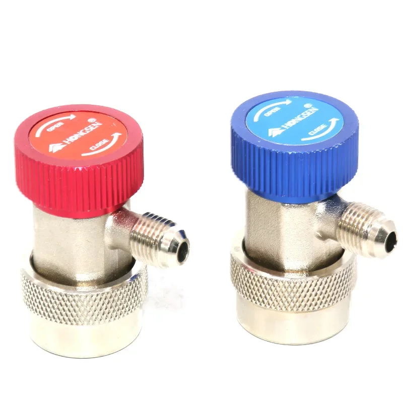 Adjustable 1/4 bayonet straight insertion type R134A automotive quick connector automotive refrigerant quick connector