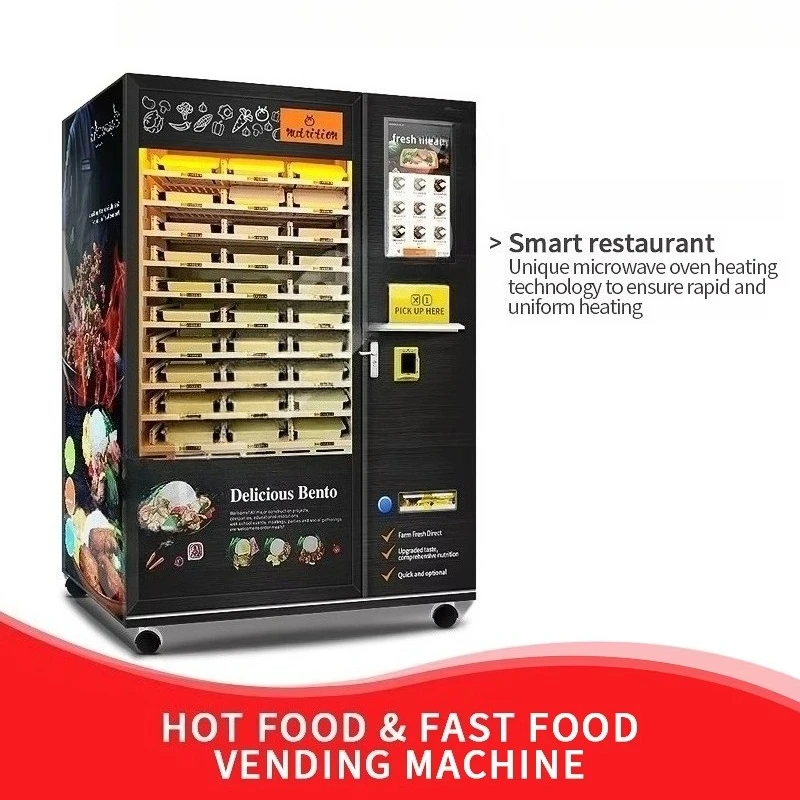 Imagen 3: Proveedor de Máquinas Expendedoras Refrigeradas Personalizadas, Comida Fresca de Granja las 24 Horas, Fruta, Elevador XY