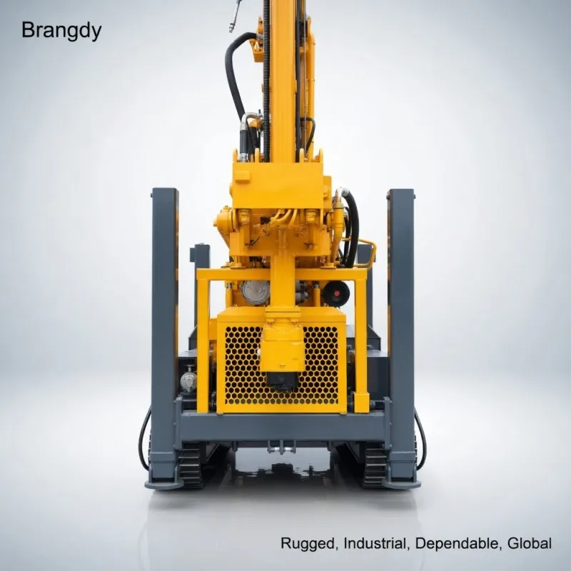 

Heavy Duty FY1000 Full Hydraulic Water Well Drilling Rig 15Ton Crawler Type 132Kw Diesel Engine 1000M Drilling Depth High Torque