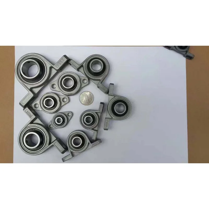1pcs Zinc Alloy Diameter 8 10 12 35 mm Bore Ball Bearing Pillow Block Mounted Support Kfl08 Kfl000 Kfl001 Kp08 Kp000 Kp001 Kp002