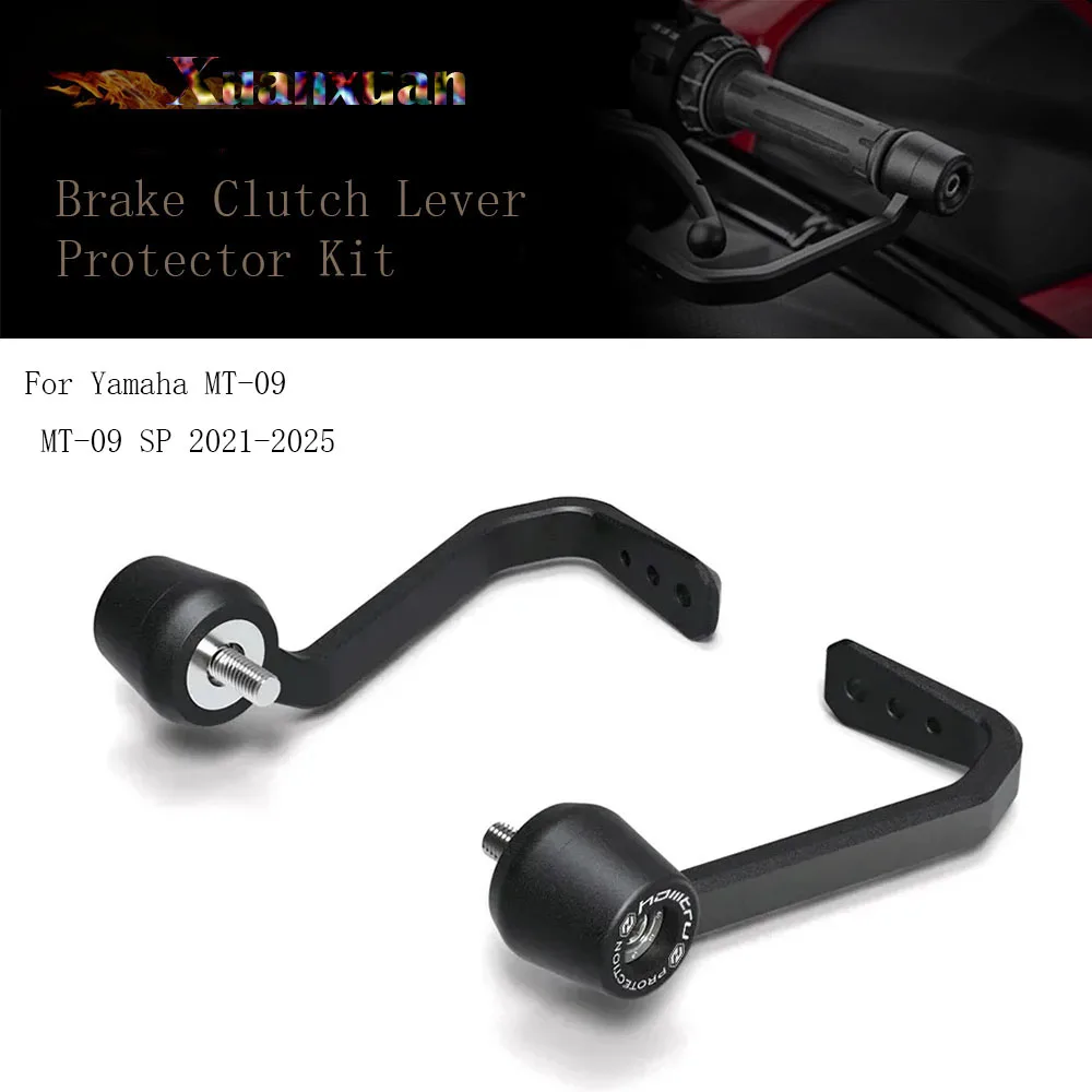 

For Yamaha MT-09 / MT-09 SP 2021-2024 2025 Motorcycle Handlebar Grips Hands Guard Brake Clutch Levers Protector