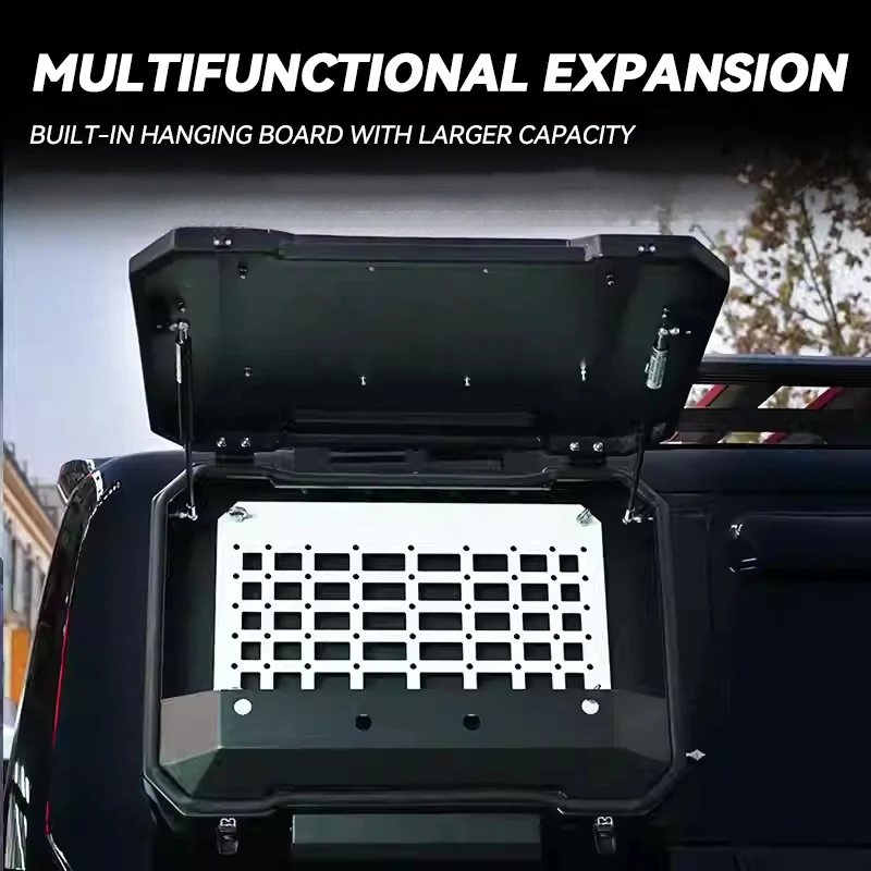 High Quality Car Modified Parts ABS Storage Tool Backpack Side Box  for Tank 300 2025 Accessories