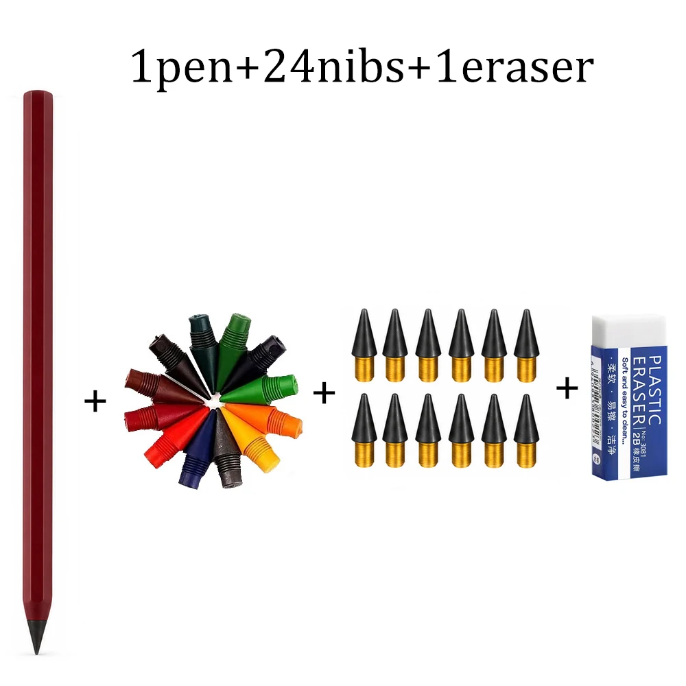 Nieuwe technologie, onbeperkt schrijven, eeuwige pen, magische potloden, voor schetsen, schilderen, schrijven, kantoorbenodigdheden, schilderbenodigdheden