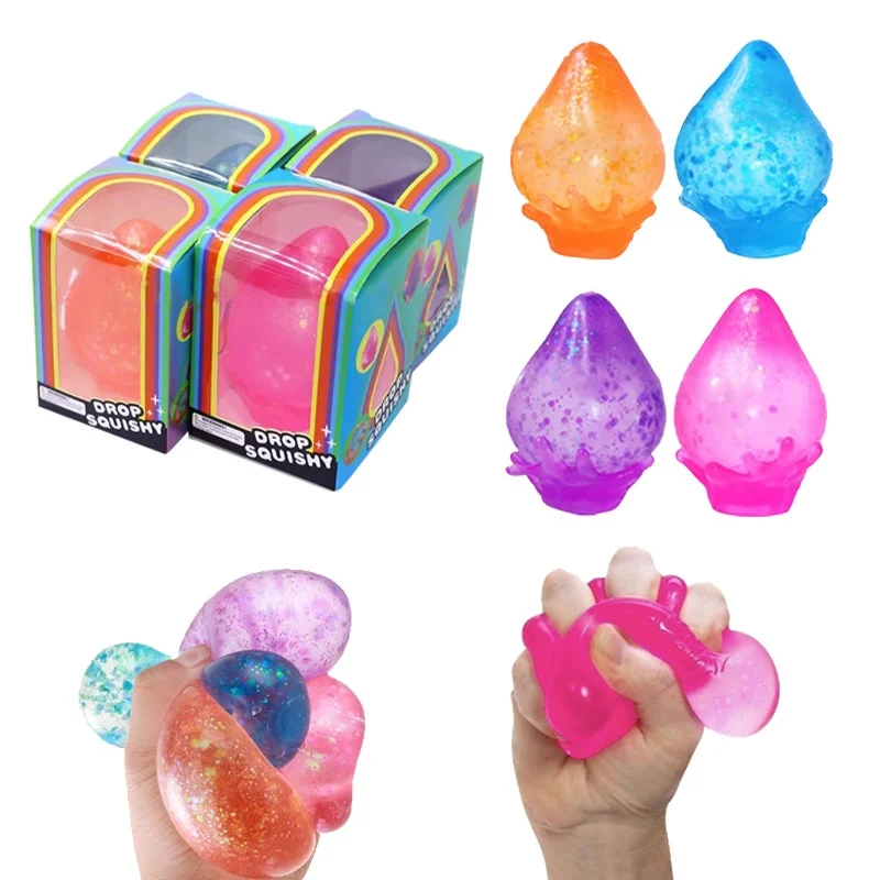brinquedo-antiestresse-needoh-dream-drop-squishy-glitter-em-forma-de-gota-de-Agua-com-rebound-lento-para-alivio-de-ansiedade-e-estresse