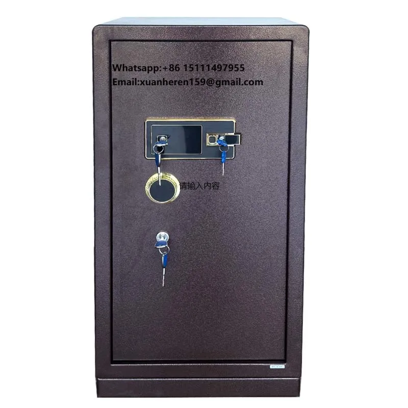 Smarwish TUYA APP WIFI Biometric Fingerprint Digital Safe Box Heavy Security Steel Money Electronic Safes for Home Office Hotel