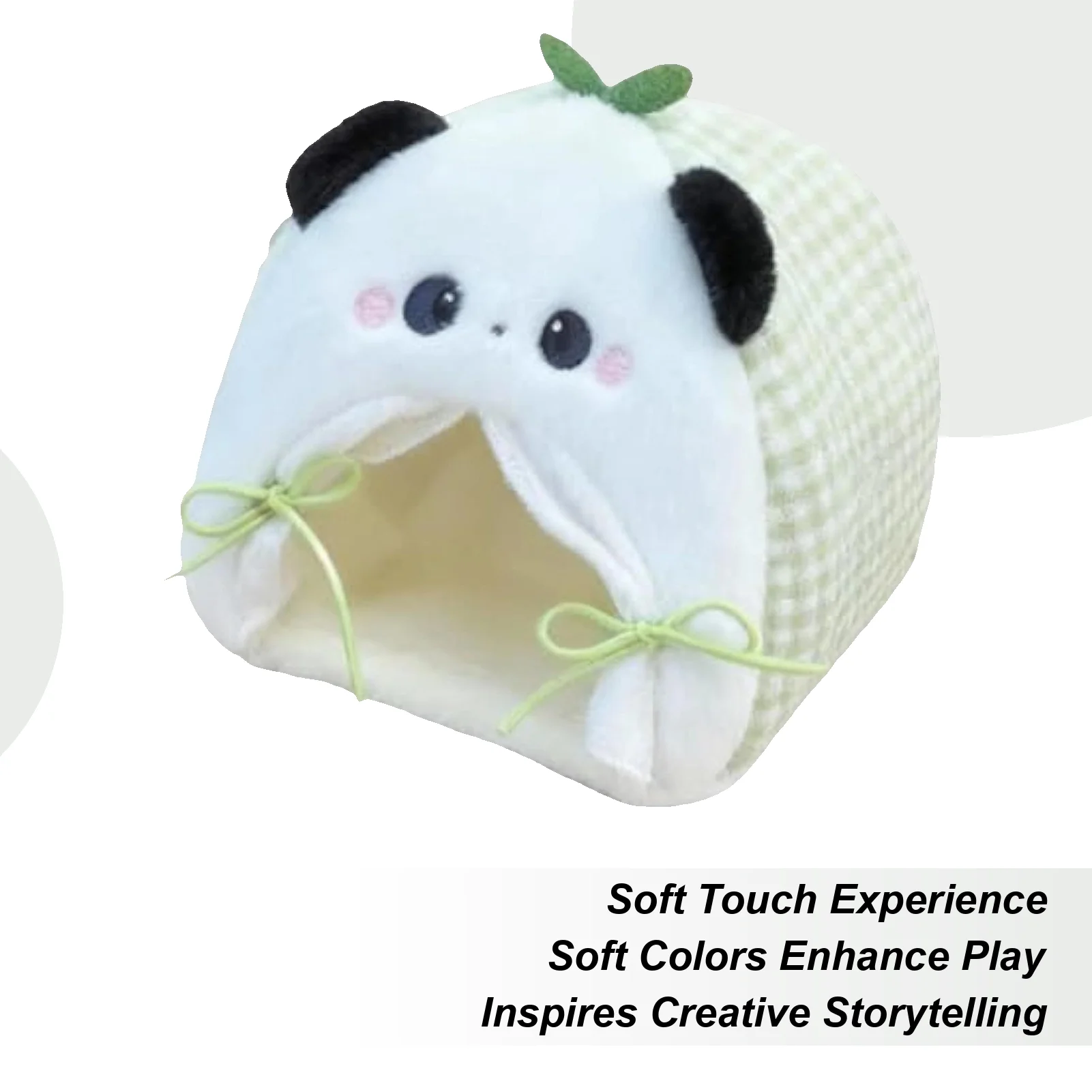 Łóżko dla lalek Zestaw mebli miniaturowych Namiot dla lalek Łóżko do salonu Dom Zabawa wyobraźnica Zwierzątka pluszowe Biurko wewnętrzne