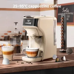 220V Automatic Capsule Coffee Machine Home Espresso Coffee Maker Compatible with Multiple Capsules 에스프레소 머신  machines à café