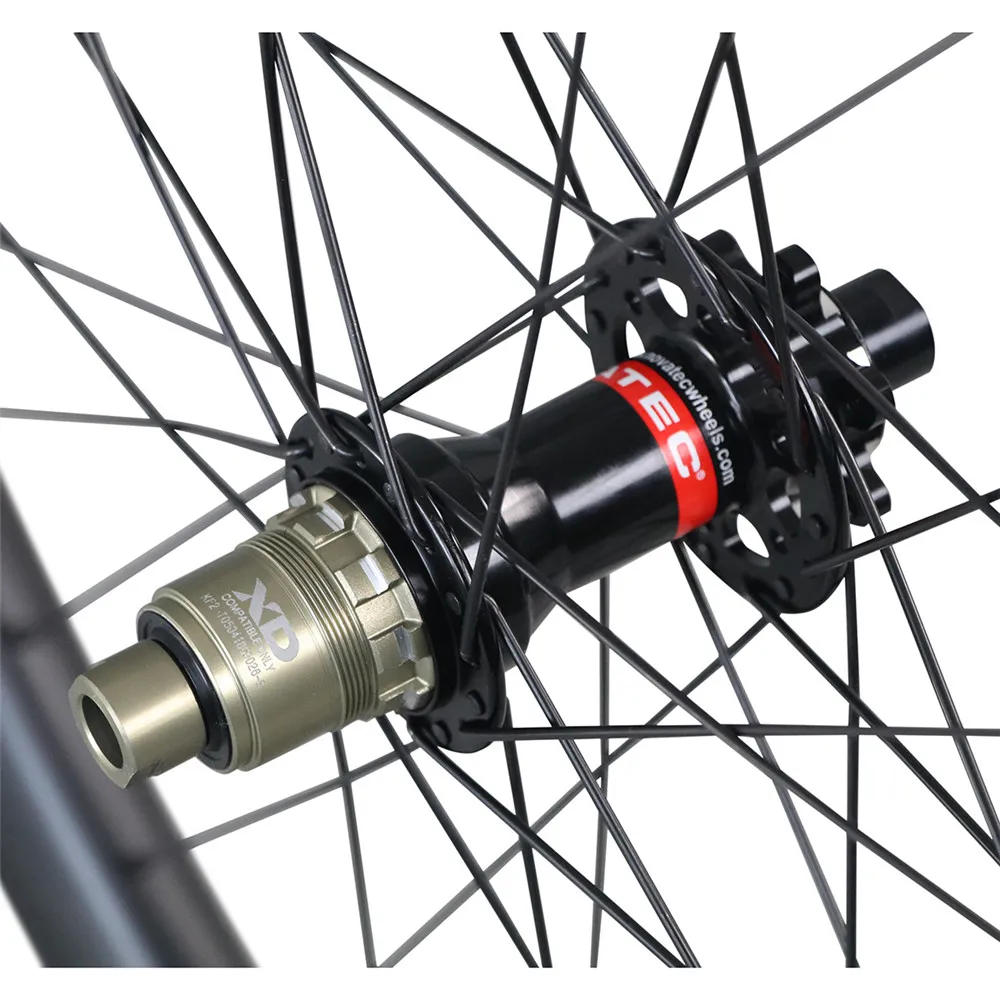Juego de ruedas de carbono 650B All Mountain, llanta profesional de fibra de carbono para MTB, rueda duradera con freno de disco para enduro y ciclismo todoterreno.
