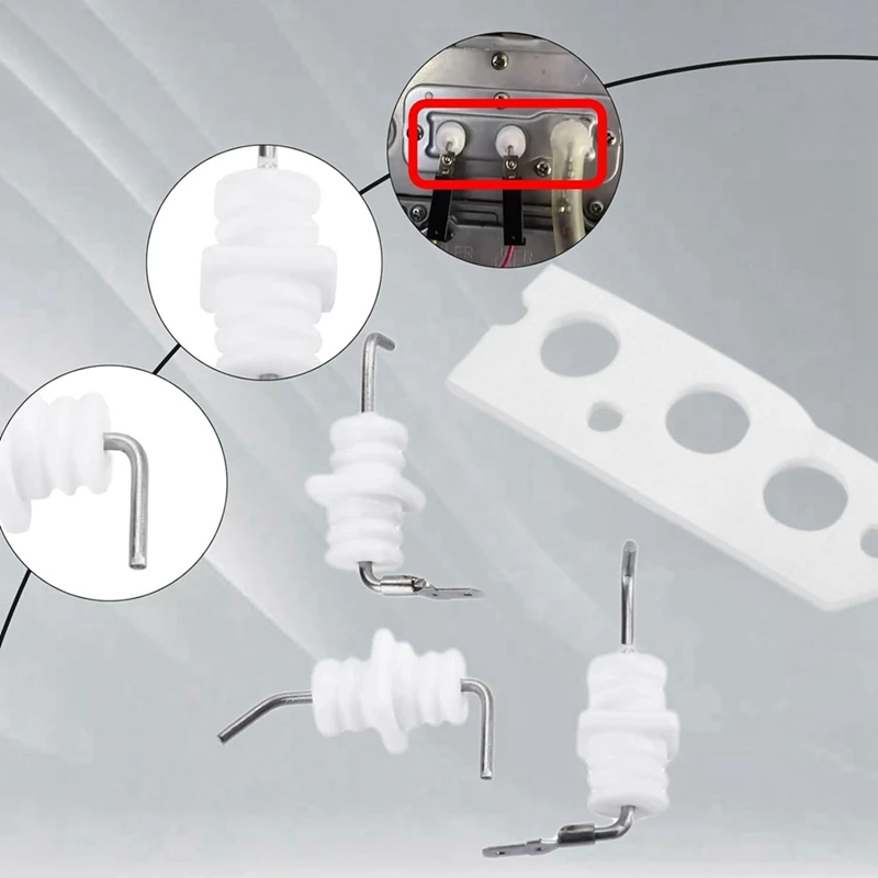 A98E-Flame Rod Electrode Kit 104000192-K,Parts For Rinnai R75, R94 RC80 RC98 Tankless Water Heaters,Water Heater Ignition Kit