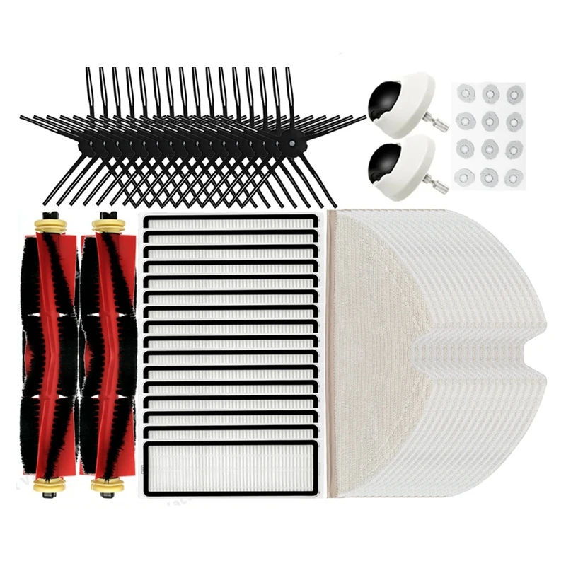 

Brush Mops Hepa Filters For Roborock S5 S50 S502 S55 S6 S6 Pure S60 S65 E5 Vacuum Cleaner Accessories Active