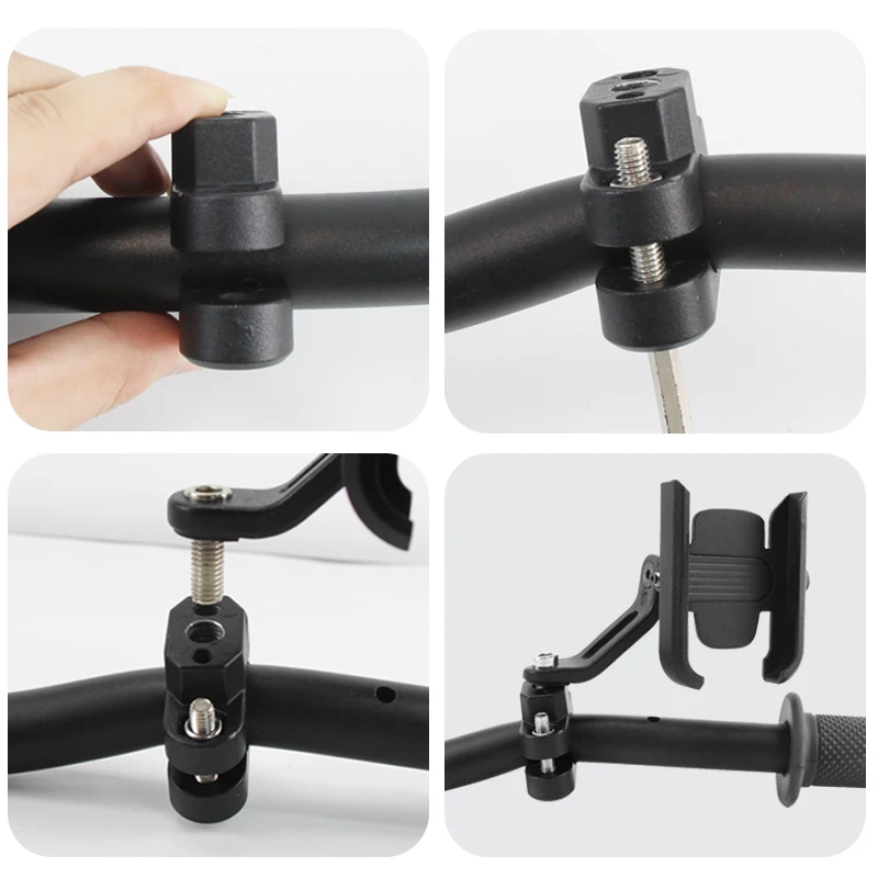 Moto Multi Funzione Staffa di Espansione di Fissaggio Morsetto di Montaggio Del Tubo Per Suzuki Honda Harley Benelli Yamaha M6/8/10 Universale