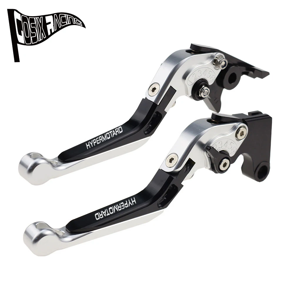 Fit For HYPERMOTARD 939/Strada 16-17 HYPERMOTARD 821/HYPERSTRADA 13-15 Motorcycle Folding Extendable Brake Clutch Levers Handle