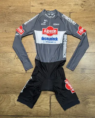 LASER CUT Skinsuit 2025 ALPECIN Deceuninck TEAM 바디 슈트 긴 소매 사이클링 저지 자전거 자전거 의류 Maillot Ropa Ciclismo