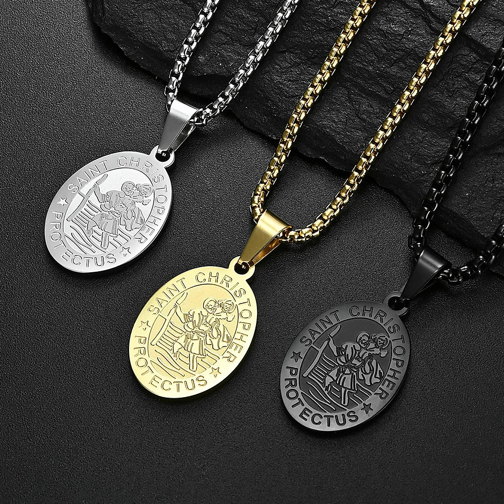Einfache Herren-Halskette mit quadratischem silberfarbenem Edelstahl-Anhänger, Retro-Schlangenkette, Hip-Hop-Schmuck, Damen-Halskette, Accessoire – Detail 5