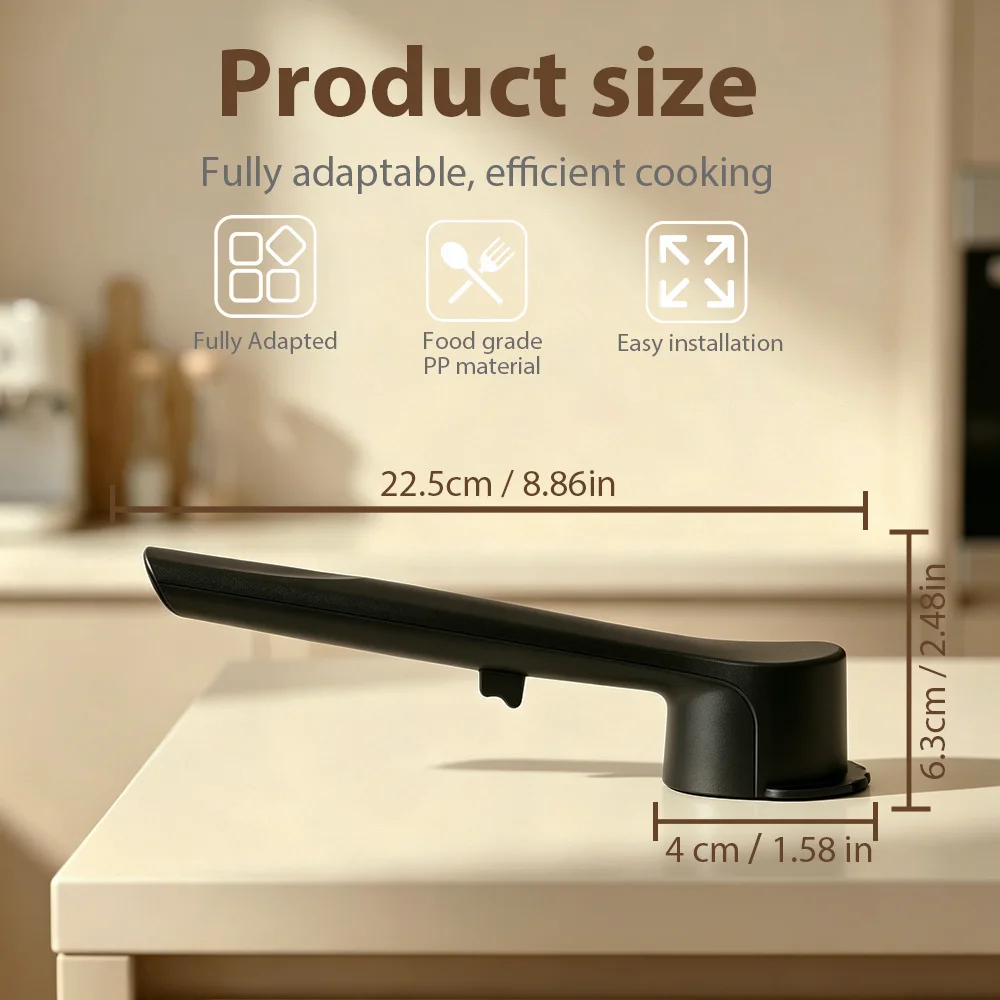 Steam Diverter Compatible with Thermomix TM7 360° Rotating Cooking Steam Deflector Kitchen Guide Pipe Cabinet Protection Tools