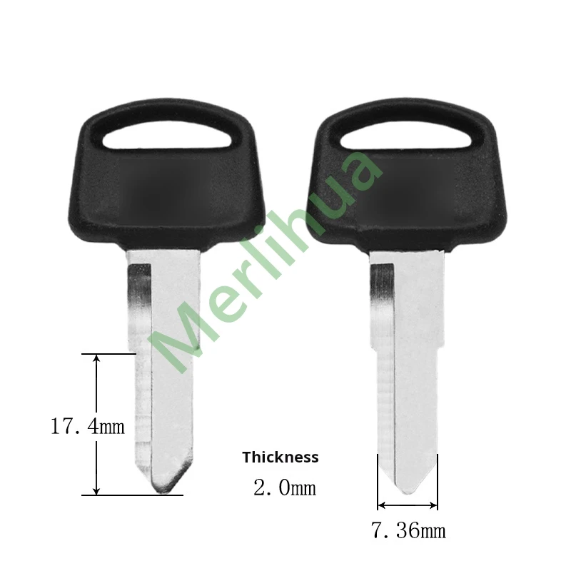 Honda motorcycle key, suitable for: Honda Spacy CH125 motorcycle, durable, scratch resistant, not easy to deform