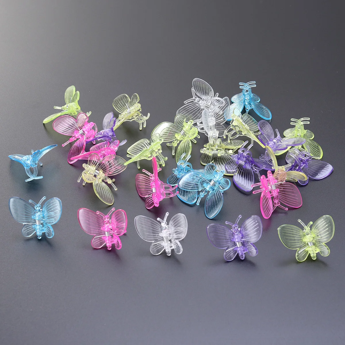 

30pcs Orchid Butterfly Orchid Hair Flower Vine Fixed Clips Garden Bonsai Plant Support Grafting Gardening Clips