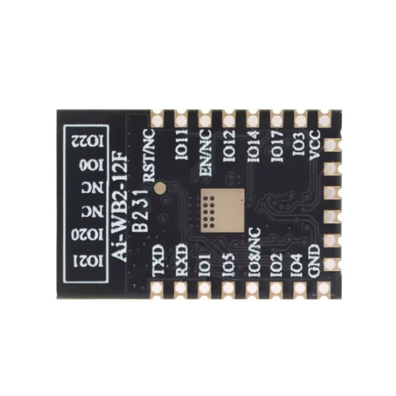 5pcs Ai-WB2-12F WiFi & BLE Bluetooth dual-mode module Serial transparent transmission module compatible with ESP-12F