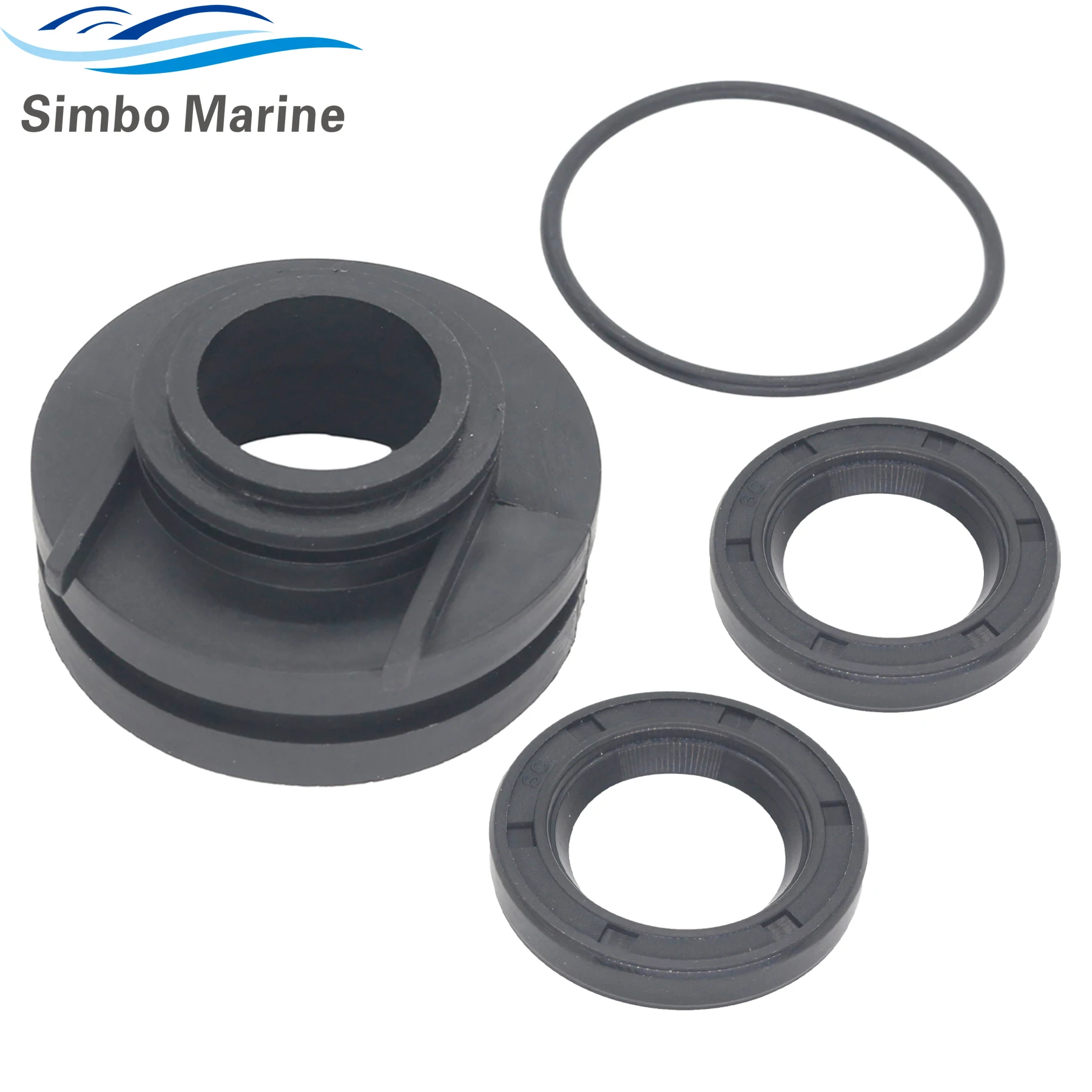 63D-W4434-00 for Yamaha Outboard Water Pump Housing Kit 2 &4 Stroke FT 40 45 50 60 63D-44341-00 93210-48MG8 93101-22M60