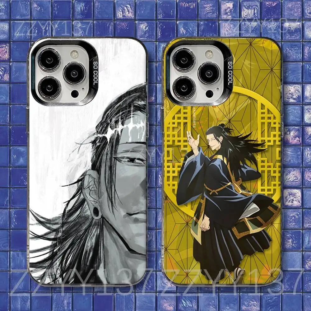

Jujutsu Kaisen Geto Suguru Phone Case For iPhone 16,15,14,13,12,11,8,7,Pro,Max,Plus,Mini,XS,SE Shockproof Matte Cover