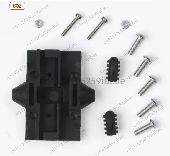 3Pcs Delta 3D Printer Linear Slide Moving Block M3 M4 Bore Spacing 20x20mm