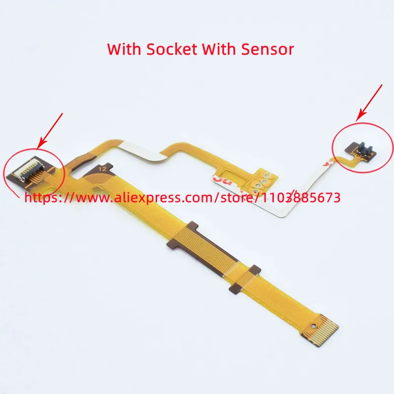 

NEW Lens Aperture Flex Cable For CANON 18-150mm 18-150 mm Repair Part With Socket With Sensor